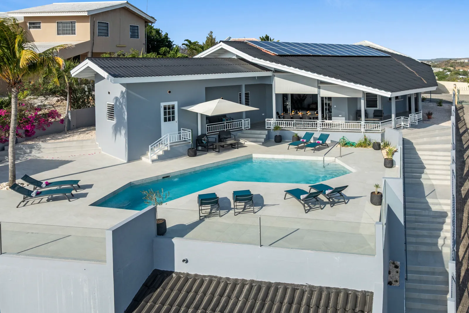 Luxe Villa met Zwembad en Panoramisch Uitzicht op Curaçao, foto 5